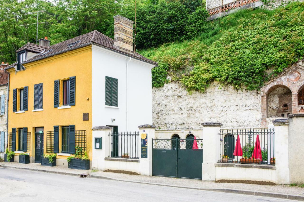 Bed and Breakfast Maison Ou Claude Monet Vecut A Vétheuil Exteriér fotografie